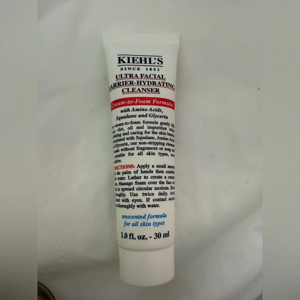 💙4/$20 KIEHL'S SINCE 1851 ULTRA FACIAL BARRIER HYDRATING CLEANSER